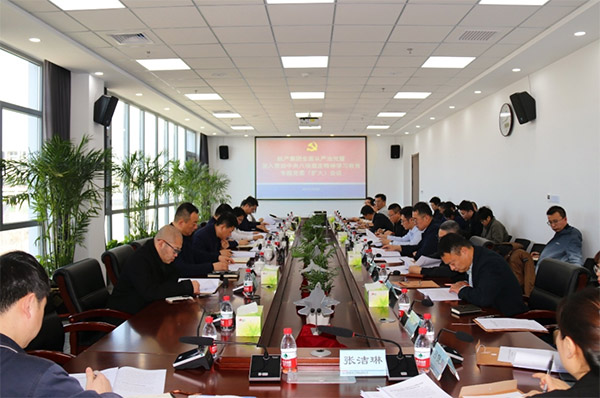 沈陽航空產業(yè)集團有限公司召開全面從嚴治黨暨深入貫徹中央八項規(guī)定精神學習教育專題黨委（擴大）會議